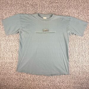 Vintage Durango Silverton Railroad Cotton T Shirt XL Made USA Single Stitch 90s